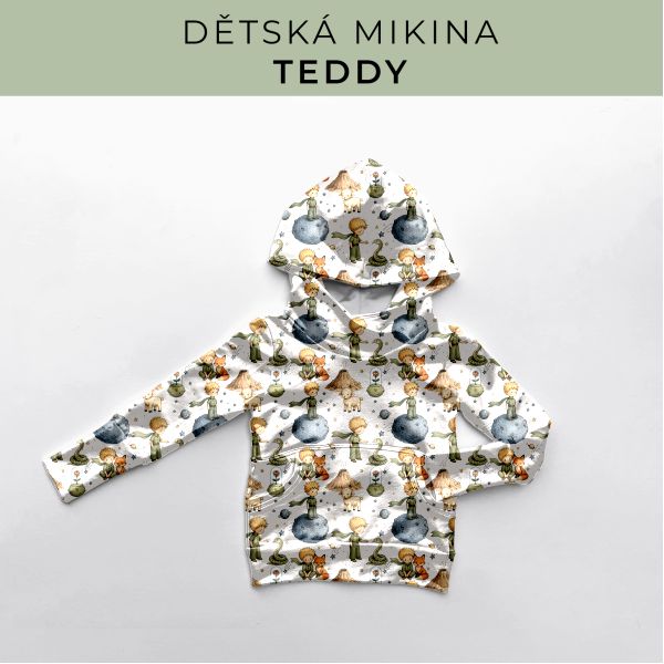 DĚTSKÝ střih - Mikina Teddy