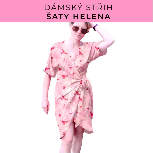 Dámský střih na šaty  Helena