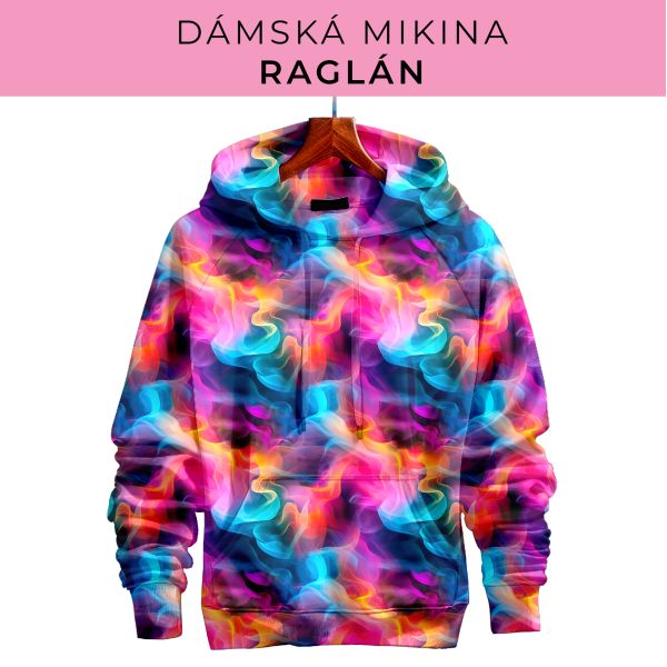 DÁMSKÝ střih - mikina raglán