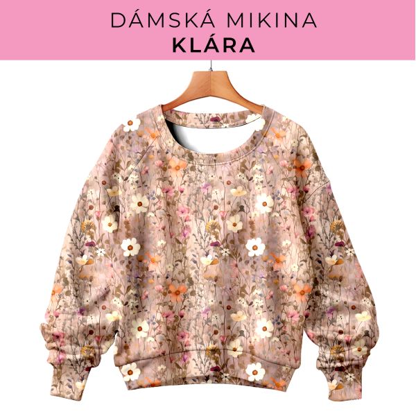 DÁMSKÝ střih - mikina Klára