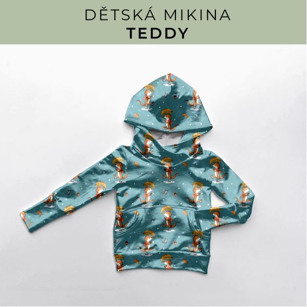 DĚTSKÝ střih - Mikina Teddy