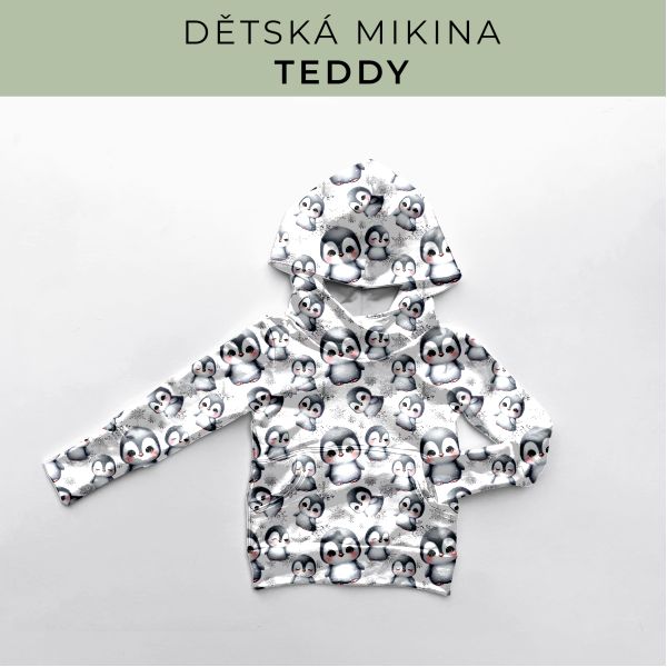 DĚTSKÝ střih - Mikina Teddy