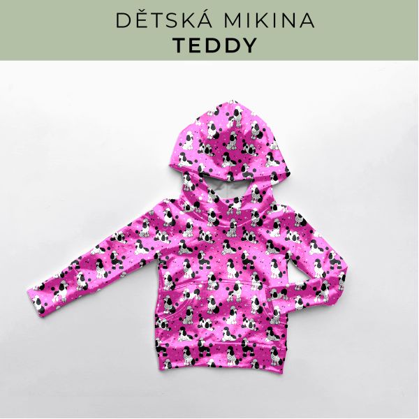 DĚTSKÝ střih - Mikina Teddy