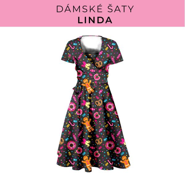 DÁMSKÝ střih - šaty Linda