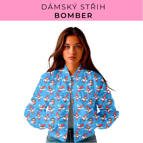 DÁMSKÝ střih - Bomber