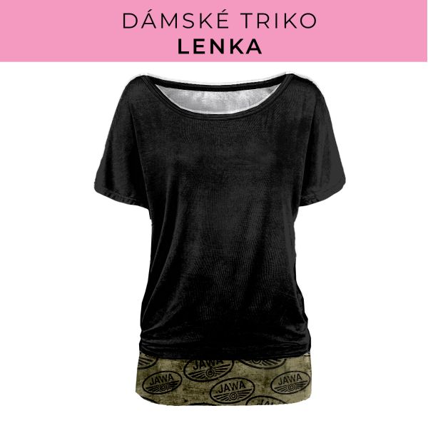 DÁMSKÝ střih - Triko Lenka