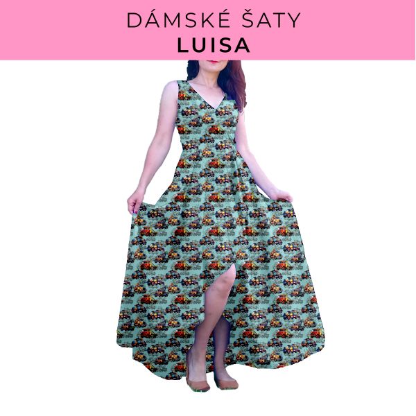 DÁMSKÝ střih - šaty Luisa