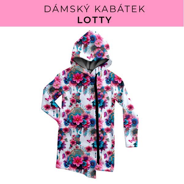 DÁMSKÝ střih - Kabátek Lotty