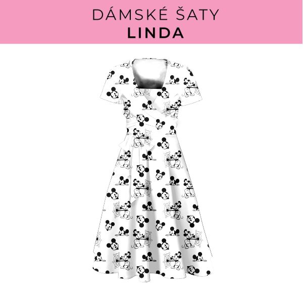 DÁMSKÝ střih - šaty Linda