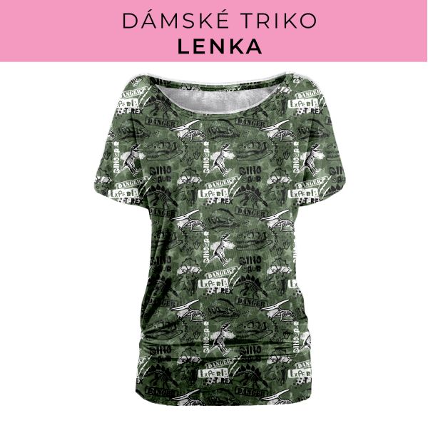 DÁMSKÝ střih - Triko Lenka