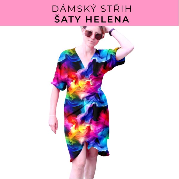 Dámský střih na šaty  Helena