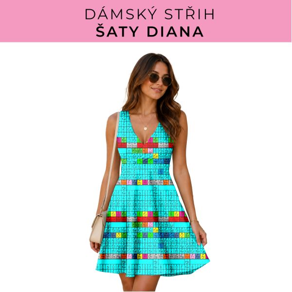 Dámský střih - šaty Diana