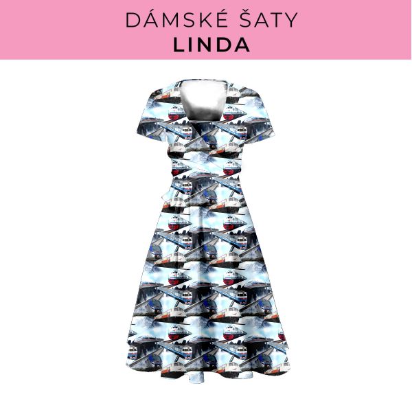 DÁMSKÝ střih - šaty Linda