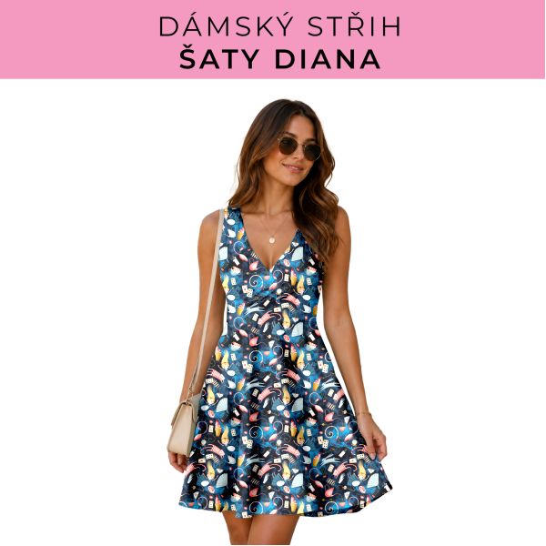 Dámský střih - šaty Diana