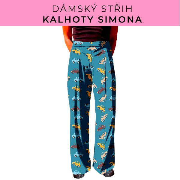 Dámský střih - kalhoty Simona