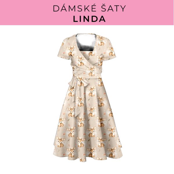 DÁMSKÝ střih - šaty Linda