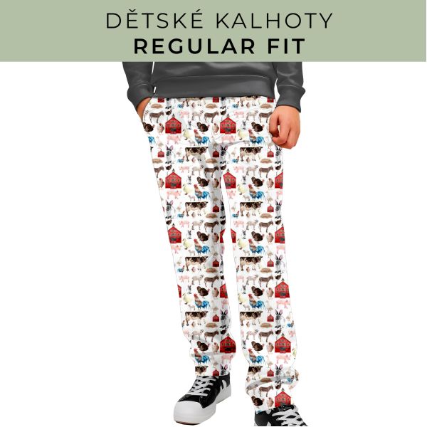 DĚTSKÝ STŘIH - Kalhoty Regular fit