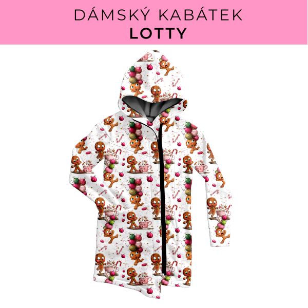DÁMSKÝ střih - Kabátek Lotty
