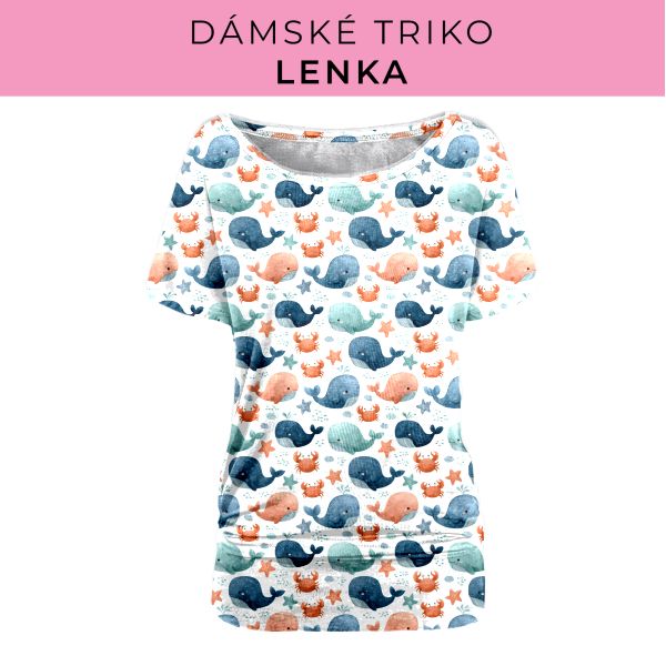DÁMSKÝ střih - Triko Lenka