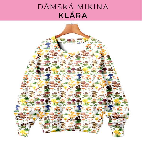 DÁMSKÝ střih - mikina Klára