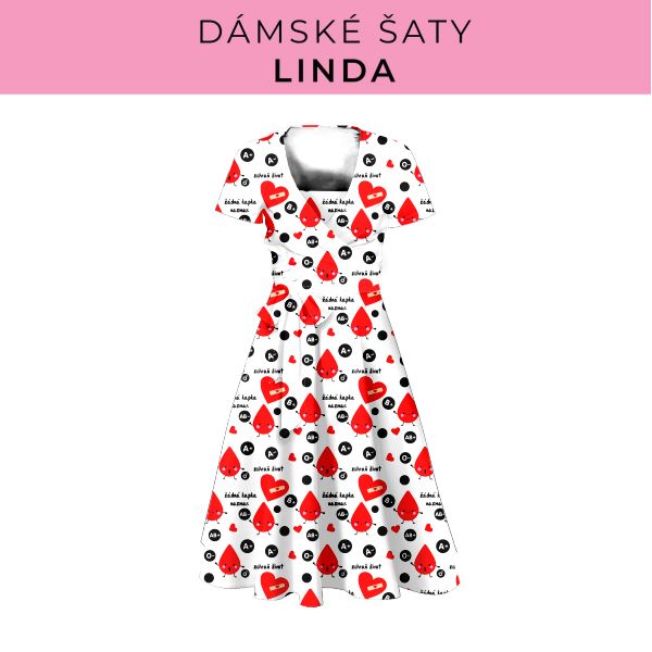 DÁMSKÝ střih - šaty Linda
