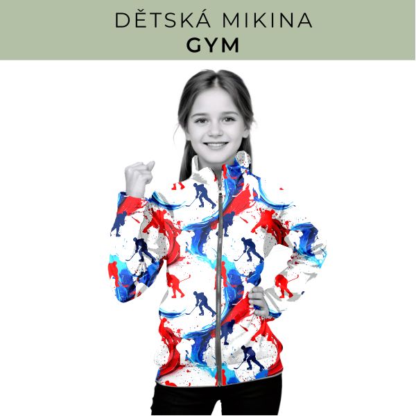Dětská střih - mikina GYM