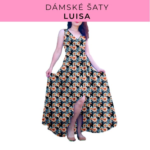 DÁMSKÝ střih - šaty Luisa