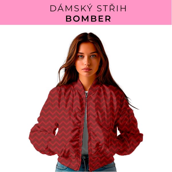 DÁMSKÝ střih - Bomber