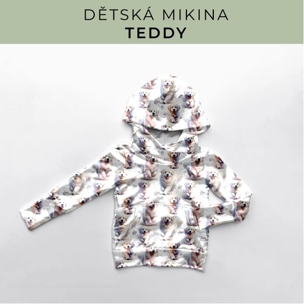 DĚTSKÝ střih - Mikina Teddy