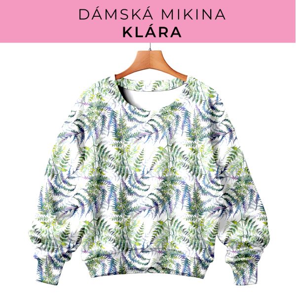 DÁMSKÝ střih - mikina Klára