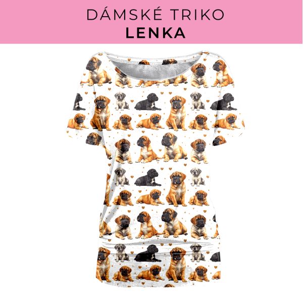 DÁMSKÝ střih - Triko Lenka