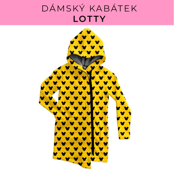 DÁMSKÝ střih - Kabátek Lotty