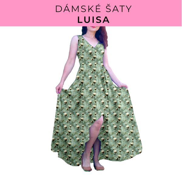 DÁMSKÝ střih - šaty Luisa