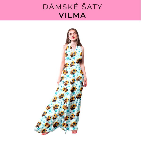 DÁMSKÝ střih - šaty Vilma