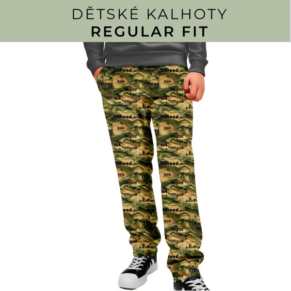 DĚTSKÝ STŘIH - Kalhoty Regular fit