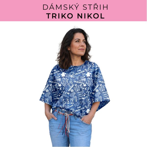 Dámský střih -  triko Nikol