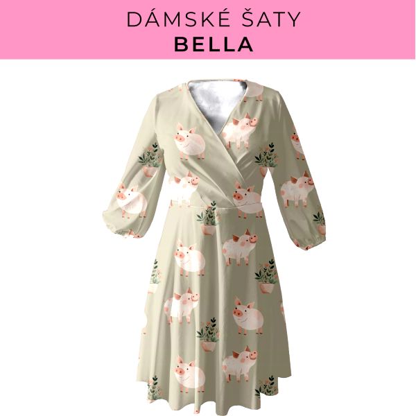 DÁMSKÝ střih - šaty Bella