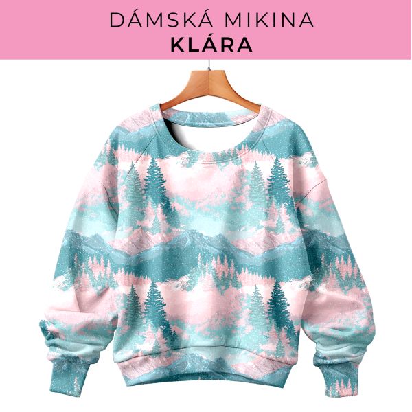 DÁMSKÝ střih - mikina Klára