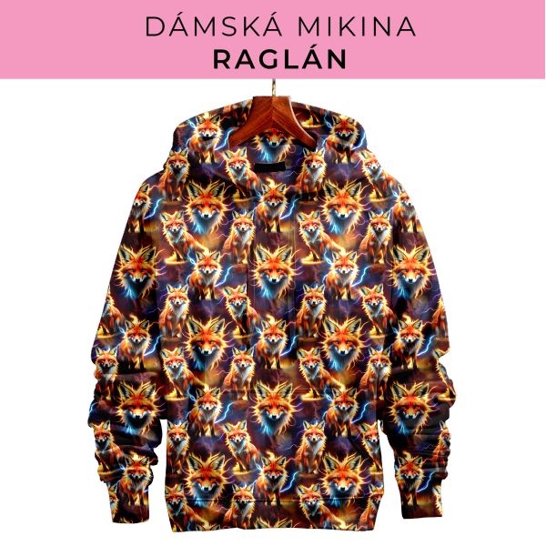 DÁMSKÝ střih - mikina raglán