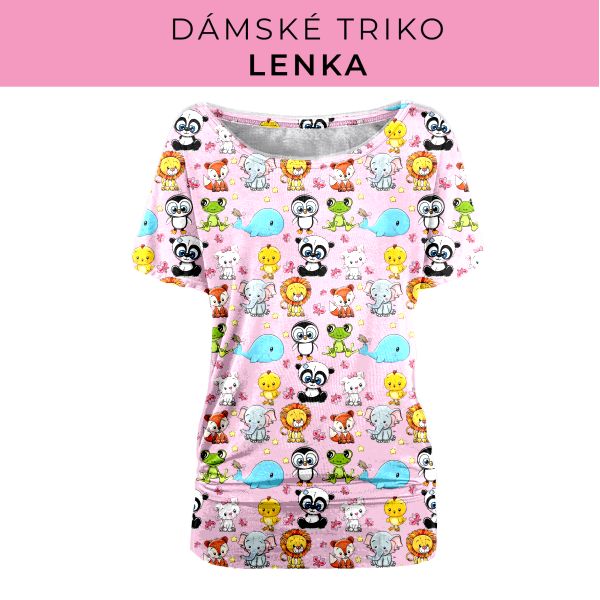 DÁMSKÝ střih - Triko Lenka