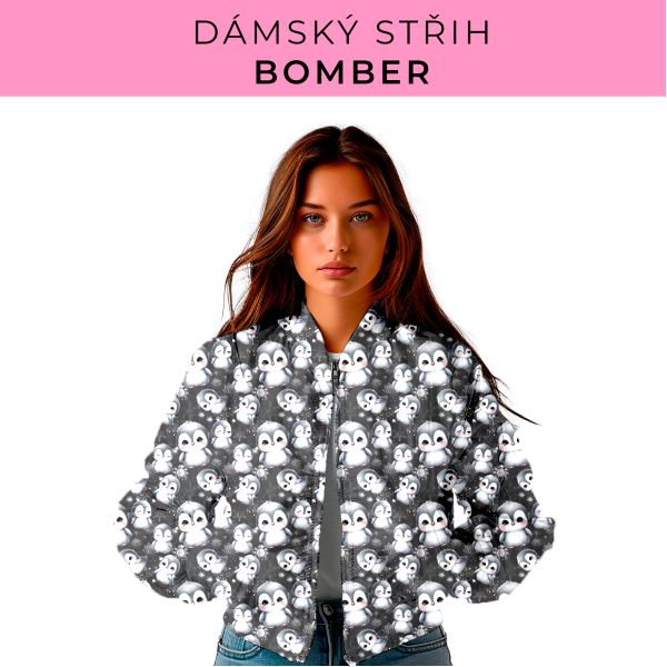 DÁMSKÝ střih - Bomber