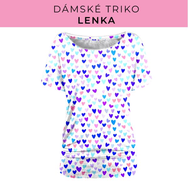 DÁMSKÝ střih - Triko Lenka
