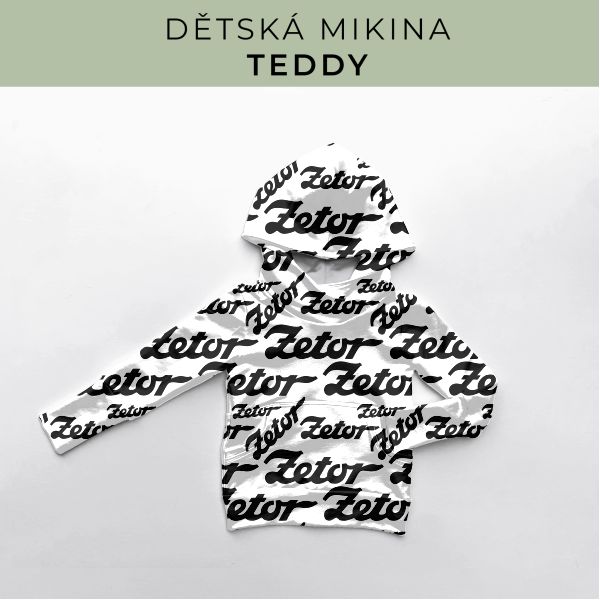 DĚTSKÝ střih - Mikina Teddy