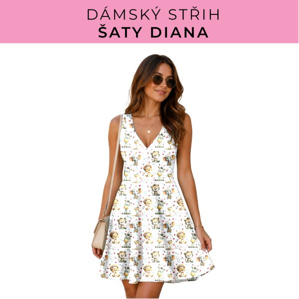 Dámský střih - šaty Diana
