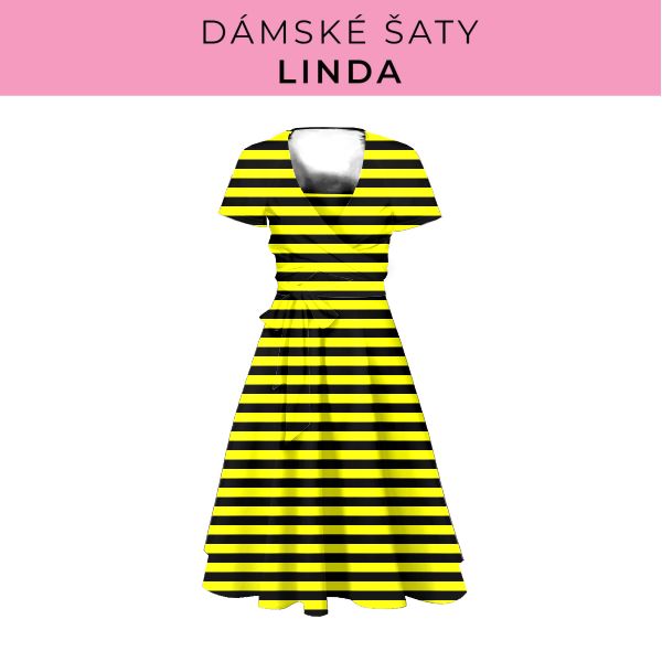 DÁMSKÝ střih - šaty Linda