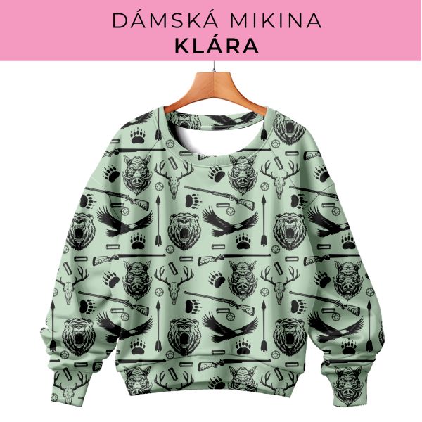 DÁMSKÝ střih - mikina Klára