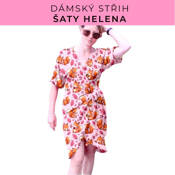 Dámský střih na šaty  Helena