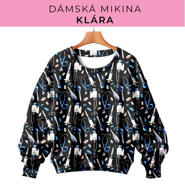 DÁMSKÝ střih - mikina Klára
