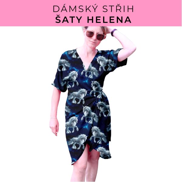 Dámský střih na šaty  Helena