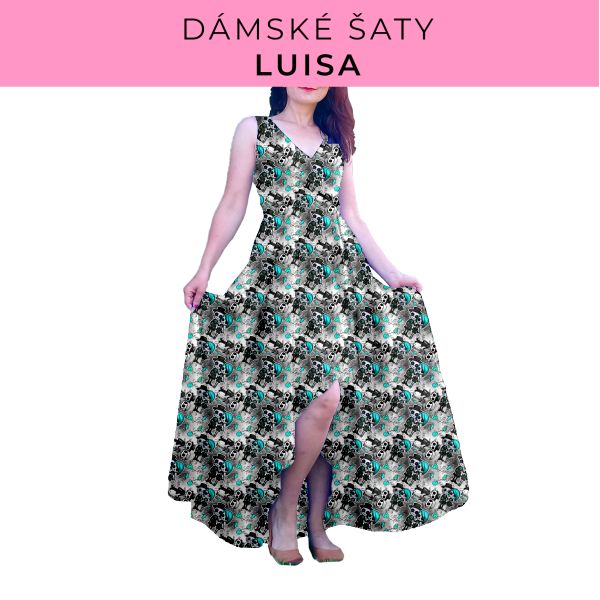 DÁMSKÝ střih - šaty Luisa